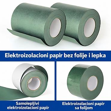 parkside motorna testera cena: Elektroizolacioni papir za baterije i elektromotore – sa ili bez lepka — 1