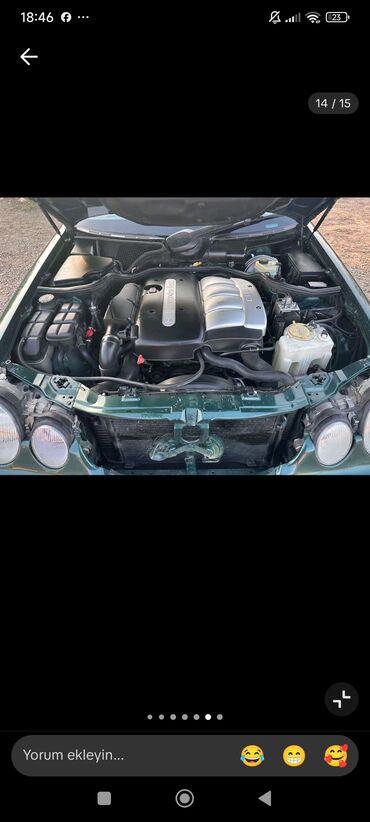 Mercedes-Benz: Mercedes-Benz E‑Class W210 sedan - Kuzov: yaşıl rəng, 4 qapı, klassik — 26