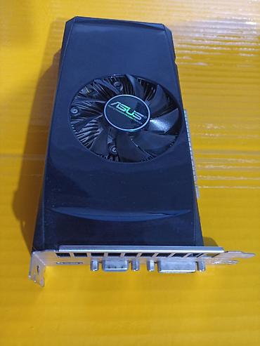 Видеокарта для ПК, Б/у, Asus, GeForce GTX, До 2 ГБ