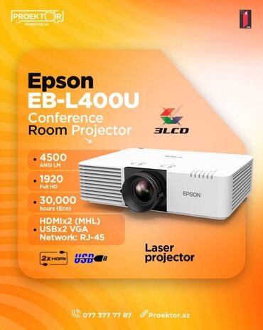 shure mikrofon satilir: İşlənmiş Stasionar Proyektor Epson