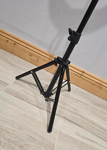 smartfon: LED ring işıq və tənzimlənən tripod seti - Dairəvi LED ring işıq — 3
