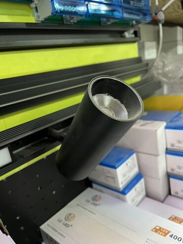 направляющие лампы: Трековый светильник цилиндрический (магнитная система 48В) - Тип