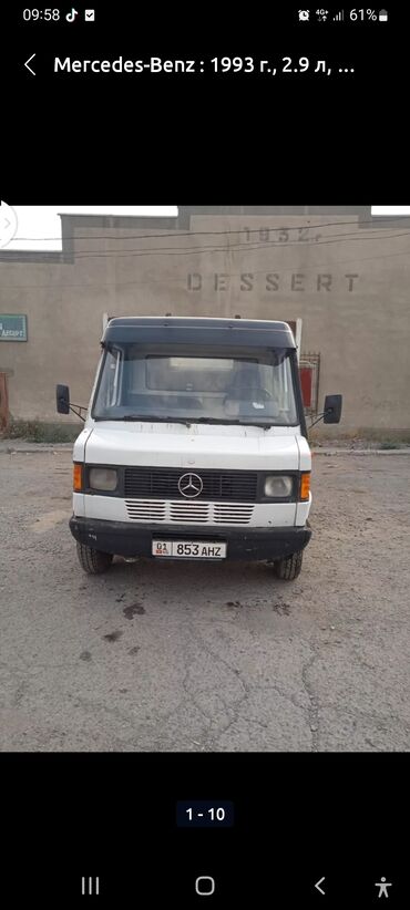 бус в горы: Mercedes-Benz : 1993 г., 2.9 л, Механика, Дизель, Бус