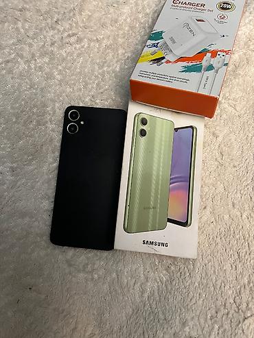 samsung the freestyle: Samsung Galaxy A05, 64 GB, rəng - Yaşıl, Face ID — 6