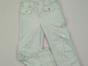 jeans culottes: Spodnie jeansowe, 8 lat, 128, stan - Dobry