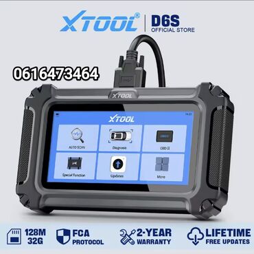 punjac akomulatora: Novo- Xtool D6S OBD2 - 30 Resets CAN FD Auto Dijagnostika XTOOL D6S