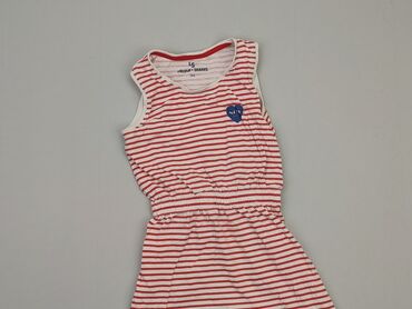 czerwona sukienka w kropki: Sukienka, 9 lat, 128-134 cm, stan - Bardzo dobry
