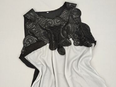 bluzki wizytowe plus size: Women's blouse, size 2XL (EU 44)