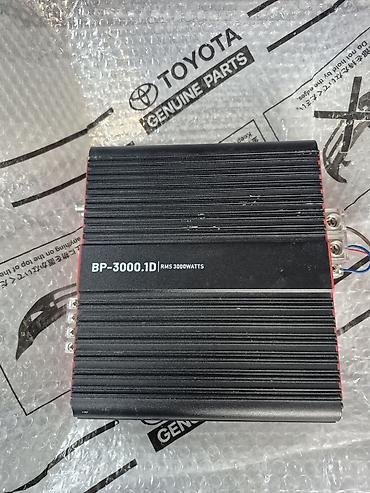 ses dinleyici: Avtomobil üçün monoblok güc gücləndiricisi – BP-3000.1D — 3