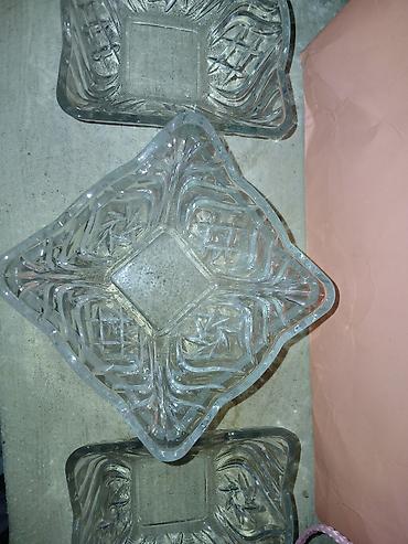 tort ucun şamlar: Tort və şiriniyyat qabı, Şüşə — 3