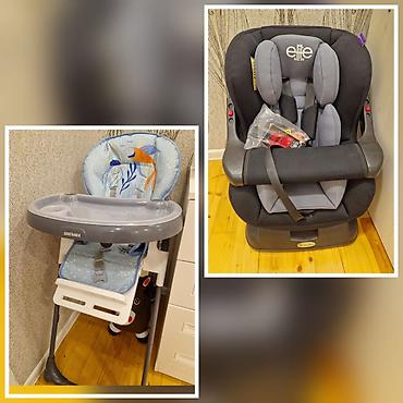 Lx Uşaq üçün yemək masası 110azn,avtokreslo 130azn Her ikisi ideal