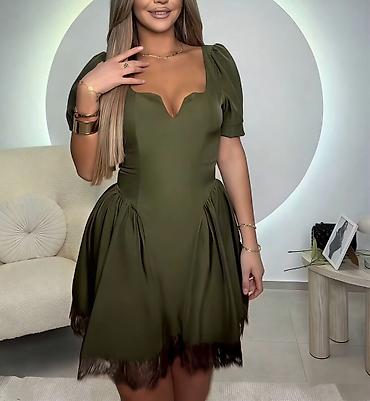 eldo design: Kratka damska haljina sa čipkom na rubu Nova elegantna kratka — 2