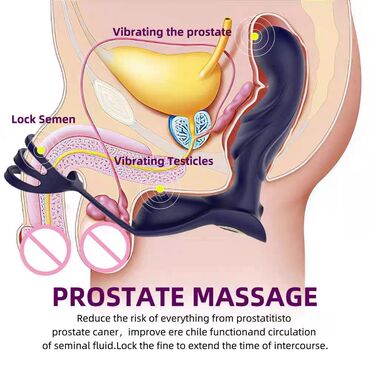 Товары для взрослых: Массажёр простата, лечение простатита. вибрирует и массажирует