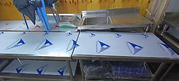 Другая посуда и кухонный инвентарь: Столы из нержавейки для кафе, ресторанов, пекарен — SUS 304! Надежные at lalafo.kg — 7 Другая посуда и кухонный инвентарь: Столы из нержавейки для кафе, ресторанов, пекарен — SUS 304! Надежные — 7