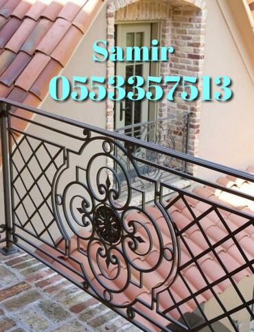 list demirler: Accessory for railing, Железо