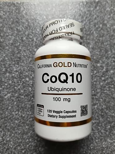 tomos za decu: Q10 koenzim 100mg 120 vege kapsula Aktivna forma Ubiquinone. Novo ne — 1
