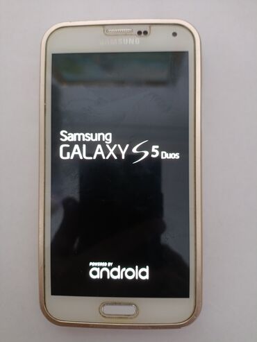 samsung s5 mini ekran: Samsung Galaxy S5, 16 GB, rəng - Ağ