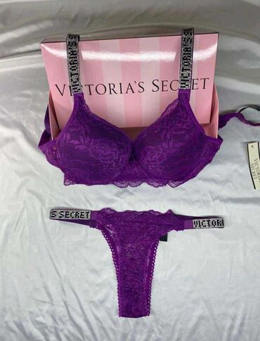 Brushalteri, Bralete: Victoria’s Secret komplet donjeg veša – grudnjak i tanga gaćice - — 8