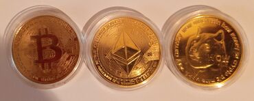 куплю старинные монеты дорого в бишкеке: Монеты сувенир 
комплект три штуки 20AZN