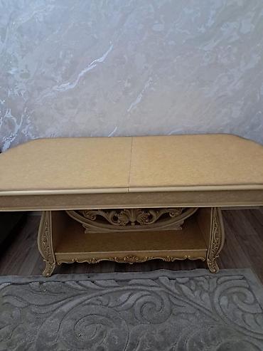 mebel stullar: Klassik üslubda dizayn edilmiş açılan masa. - Material: ağac və MDF — 1