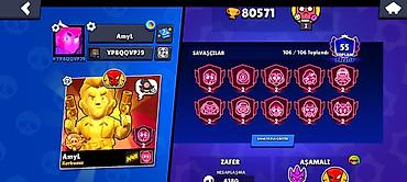 maşın kolleksiyası: 5 İllik hesabdır/saturn şohreti/6400+ 3v3 4350+ Showdown zafer — 1