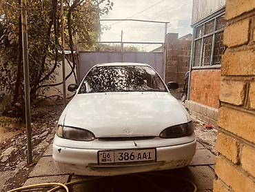 тонировка нового поколения: Hyundai Accent: 1994 г., 1.4 л, Механика, Бензин, Седан — 1