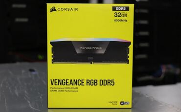 Operativ yaddaş (RAM): Operativ yaddaş (RAM) Corsair, 32 GB, > 4000 Mhz, DDR5, PC üçün, Yeni