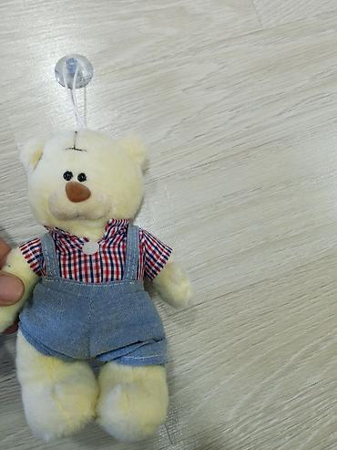 kisi geyimi: Asıl ayricəlikli asılqanlı yumşaq oyuncağ ayı - Material: yumşaq — 3