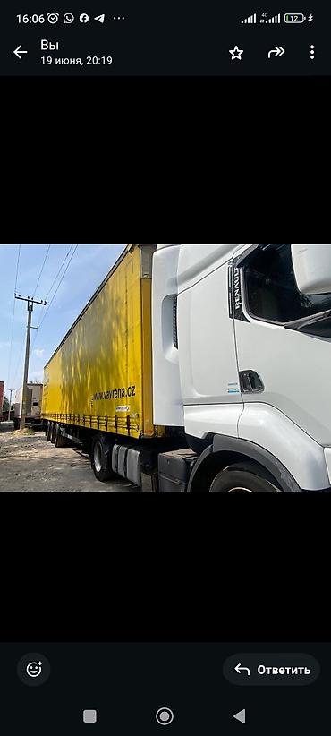 Тягачи: Тягач, Renault, 2012 г., Тентованный — 8