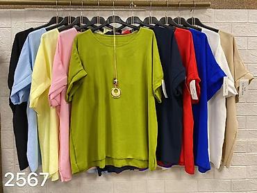 Bluze: Ženska bluzica/pončo „Emi Moda“ – Made in Italy - Kroj: širok, pončo — 24