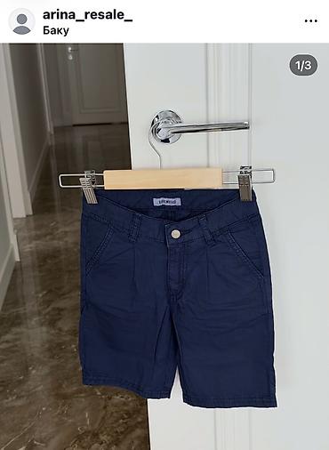 Bikkembergs kişi şortu - Rəng: tünd göy/navy - Model: klassik city/