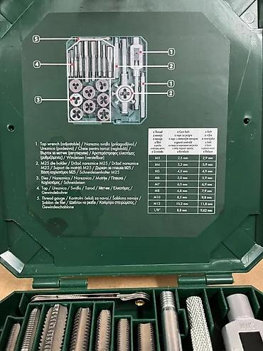 Setovi ručnog alata: PARKSIDE set za narezivanje navoja – 21 del Komplet za izradu i — 1
