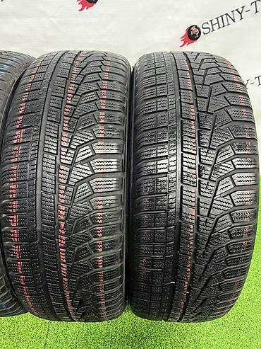 black ice: Шины 205 / 55 / R 17, Зима, Б/у, Комплект, Легковые, Hankook — 2