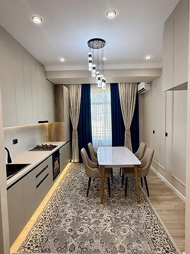 58: 2 комнаты, 58 м², Ак-Кеме Элитка, 13 этаж, Евроремонт — 3
