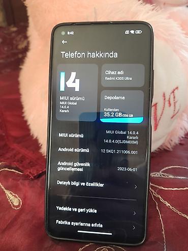 Mobil telefonlar: Redmi K30 Ultra, 256 GB, rəng - Qara — 3