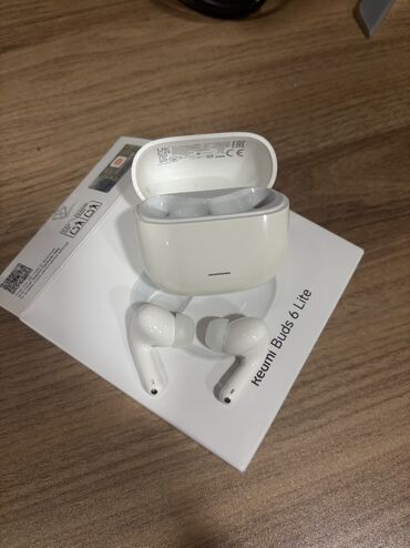 Qulaqcıqlar: İşlənmiş Simsiz (Bluetooth) Qulaqcıqlar, Xiaomi, rəng - Ağ — 6