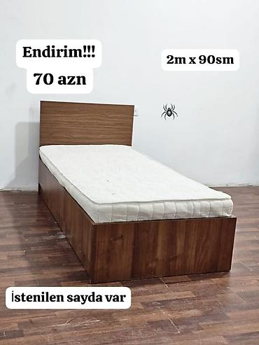tek neferlik: Yeni, Təknəfərlik çarpayı, Matras ilə — 1