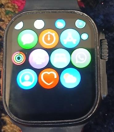 Smart saatlar: Hiwatch PRO T900 Ultra ağıllı saat Saatın problemi yoxdur,nömrə kartı — 10