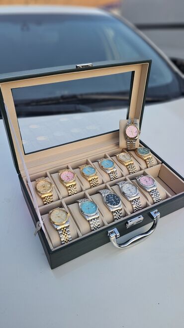 Qol saatları: Yeni, Qol saatı, Rolex, rəng - Çəhrayı — 8