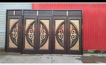 Распашные ворота: Кованные металлические ворота и калитки - Материал: сталь с — 14