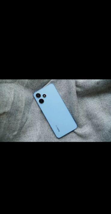 xiaomi qulaqciqlar: Xiaomi Redmi 12 5G, 128 ГБ, цвет - Синий, 
 Кнопочный, Сенсорный, Отпечаток пальца