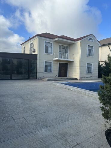 villa satilir: Bakı, Pirşağı qəs., 220 kv. m, 4 otaqlı, Hovuzlu, Kombi, Qaz, İşıq