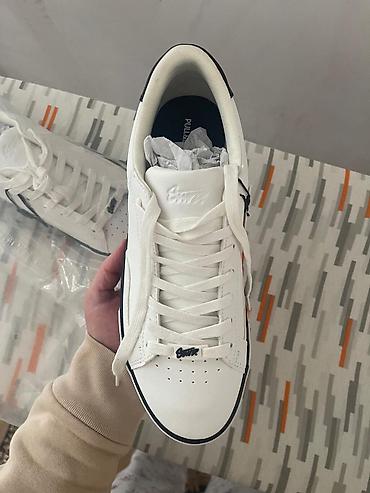 Мужская обувь: Unisex ağ idman ayaqqabısı – Pull&Bear - Model: Snakers tipli — 7