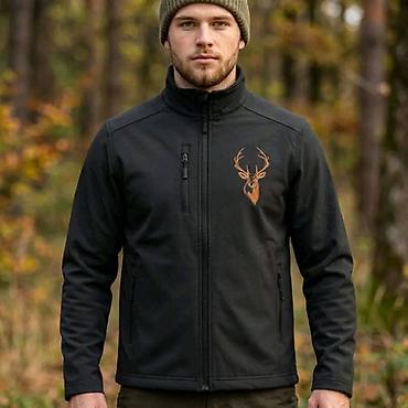 Jakne za prelazni period: Muška softshell jakna za outdoor/šumske aktivnosti - Materijal — 4