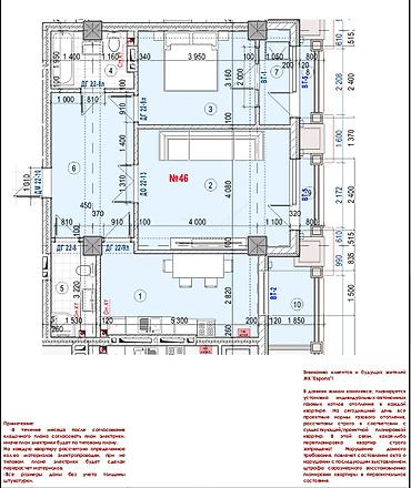 Продажа квартир: 2 комнаты, 75 м², Элитка, 13 этаж, Готовая ПСО (под самоотделку) — 2