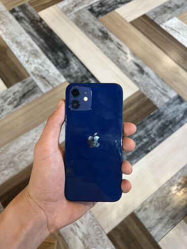 Apple iPhone: IPhone 12, 256 ГБ, Pacific Blue, Чехол, Зарядное устройство, Защитное стекло, 83 %