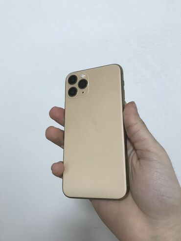 ayfon iks: IPhone 11 Pro, 256 ГБ, Золотой, Гарантия, Беспроводная зарядка, Face ID