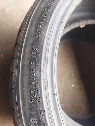 Шины 225 / 40 / R 19, Лето, Б/у, 1 шт, Легковые, Германия, Michelin