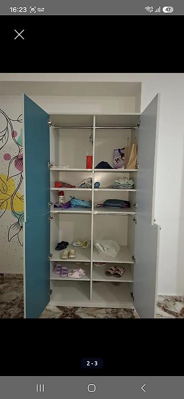skaf dolab: İkiqapılı saxlama/dolab sistemi . Real alıcıya endirim olacaq. Yenidən — 2