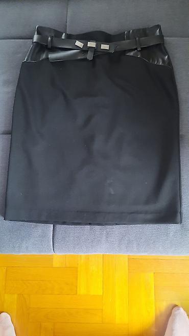 Suknje: Suknja crna, elegantna, vel 38 — 2